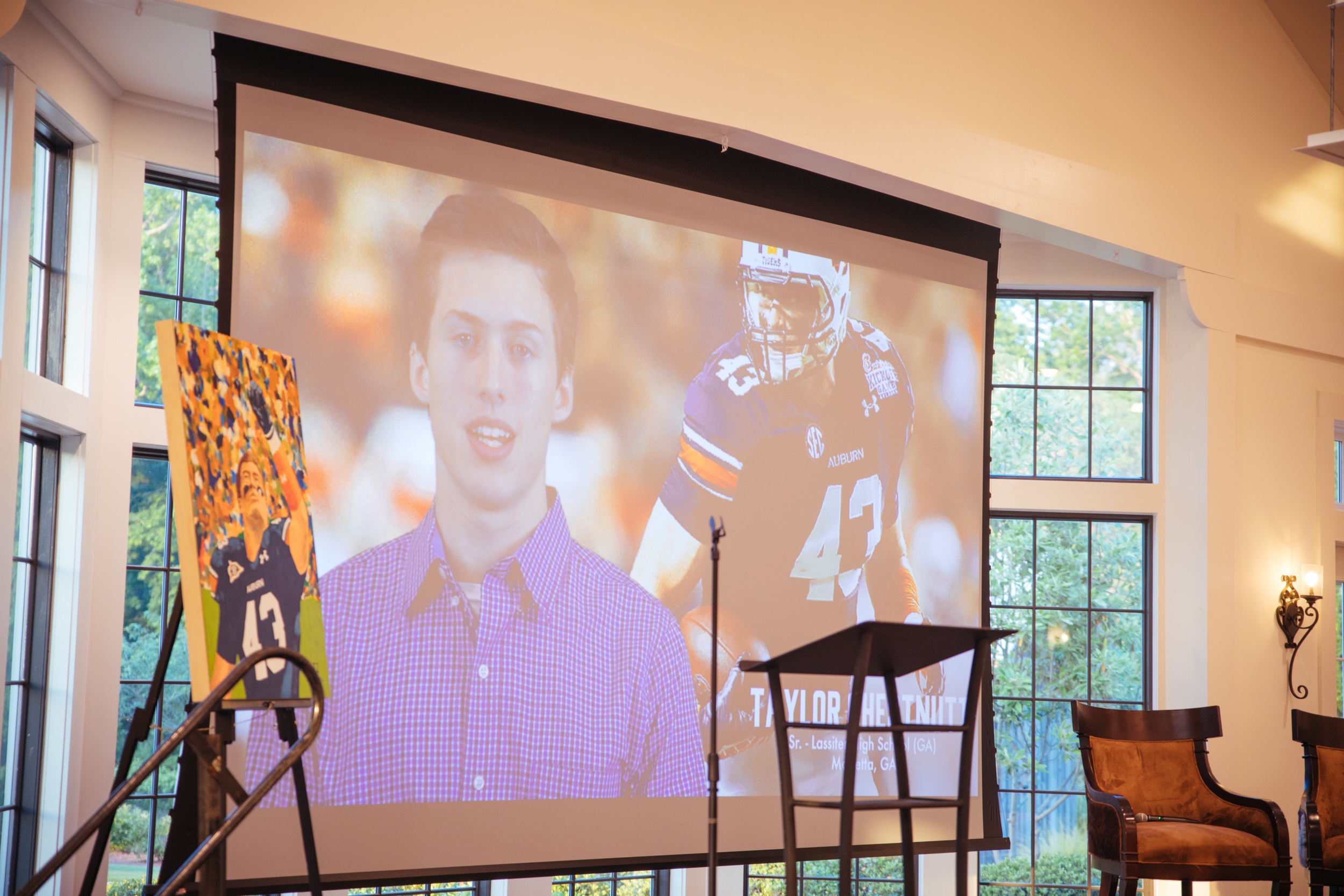 scholarship winner, lutzie 43 lutzie philip