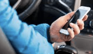Distracted Driving with Mobile device
