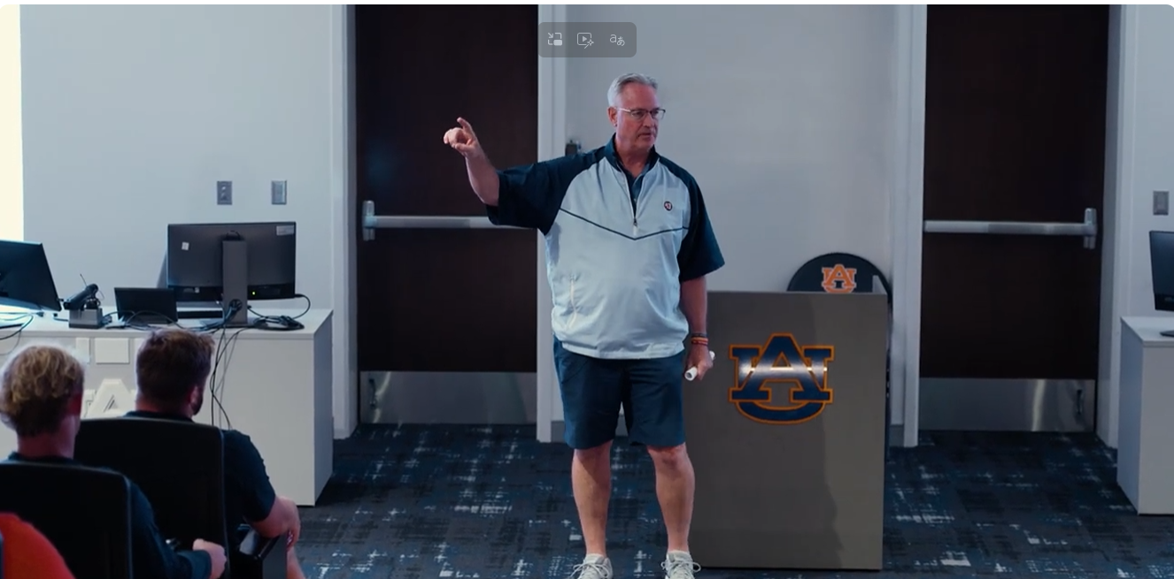 Mike speaks Auburn football